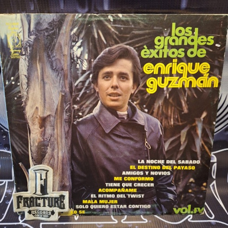 ENRIQUE GUZMÁN – LOS GRANDES EXITOS DE ENRIQUE GUZMÁN VOL. IV VINYL HLS-8698