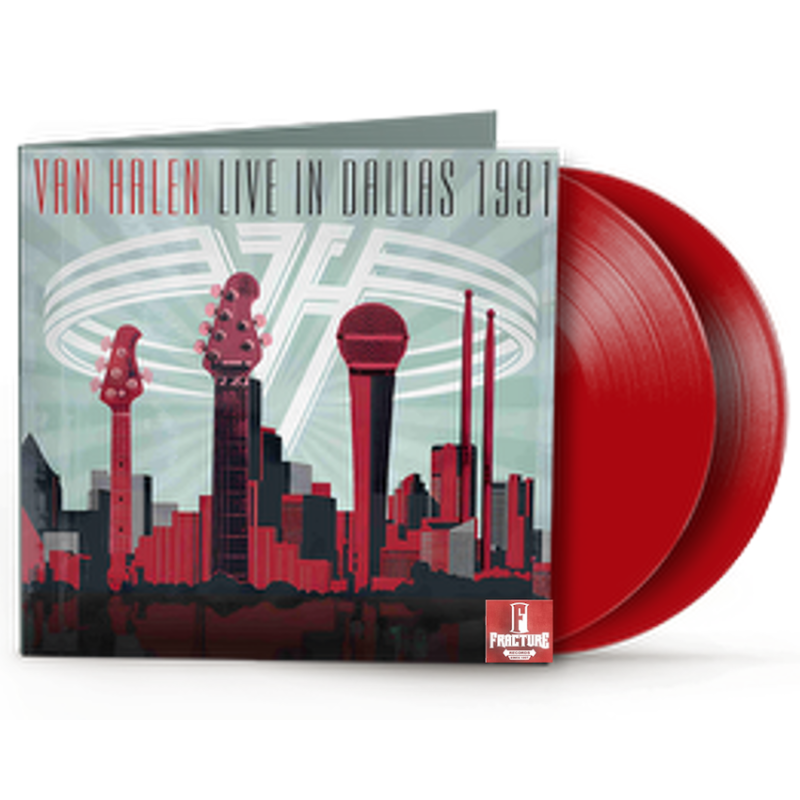 VAN HALEN - LIVE IN DALLAS 1991 VINYL RED /HV LOGO ETCHING RSD BLACK FRIDAY 2024 081227814717