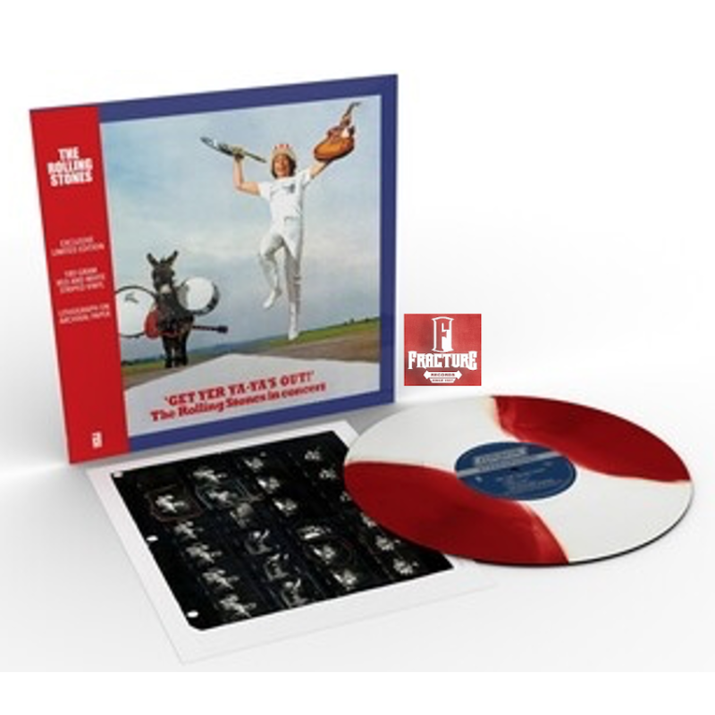 THE ROLLING STONES - GET YER YA-YA'S OUT!  VINYL RED/WHITE  RSD Black Friday 2024 018771220817