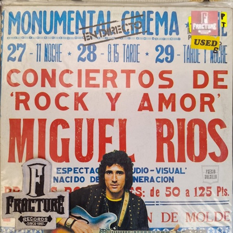 MIGUEL RÍOS – CONCIERTOS DE ROCK Y AMOR EN DIRECTO VINYL POP-867