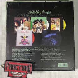 MOTLEY CRUE - DR. FEELGOOD THE SINGLES BOX SET 5XCOLOR VINYL 7INCH RSD BLACK FRIDAY 2024 4099964054668