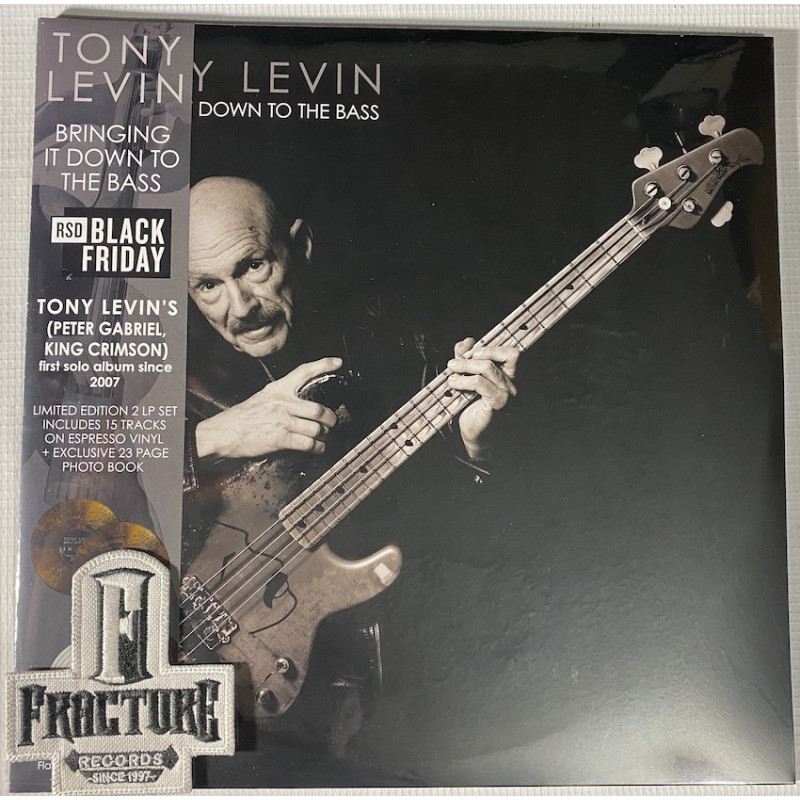 TONY LEVIN - BRINGING IT DOWN TO THE BASS VINYL RSD BLACK FRIDAY 2024 810137040882