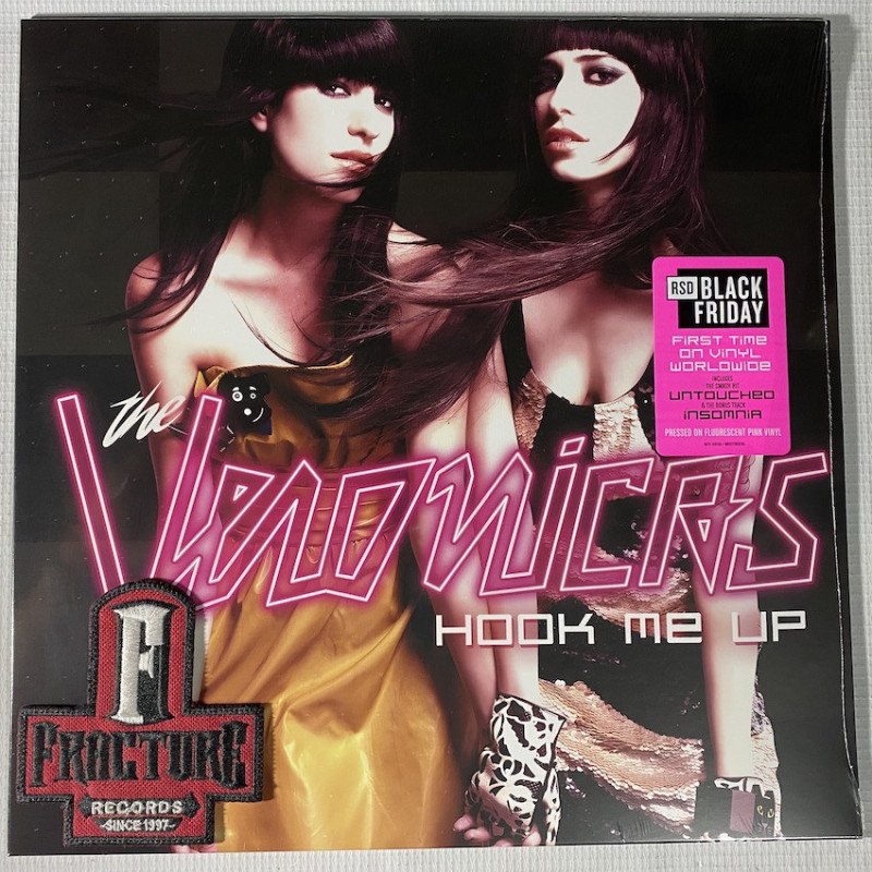 THE VERONICAS - HOOK ME UP VINYL FLUORESCENT PINK RSD BLACK FRIDAY 2024  081227813765