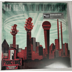 VAN HALEN - LIVE IN DALLAS 1991 VINYL RED /HV LOGO ETCHING RSD BLACK FRIDAY 2024 081227814717