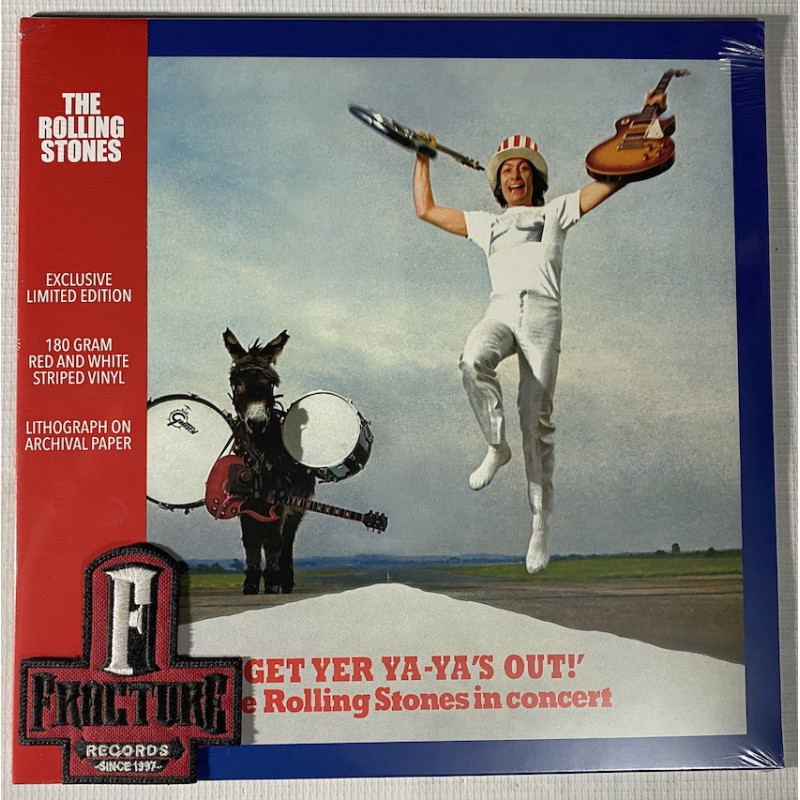 THE ROLLING STONES - GET YER YA-YA'S OUT!  VINYL RED/WHITE  RSD BLACK FRIDAY 2024 018771220817