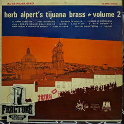 HERB ALPERT'S TIJUANA BRASS – HERB ALPERT'S TIJUANA BRASS VOLUMEN 2 VINYL TAMM-9008