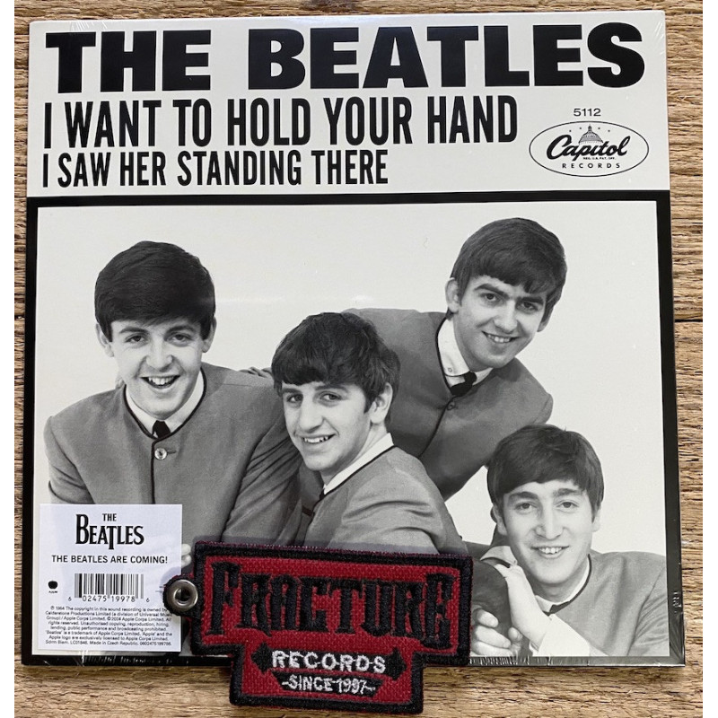 THE BEATLES - I WANNA HOLD YOUR HAND / I SAW HER STANDING THERE VINYL 7 INCH RSD BLACK FRIDAY 2024. 0602475199786