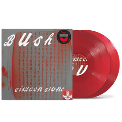 BUSH – SIXTEEN STONE VINYL RED OPAQUE 888072662773