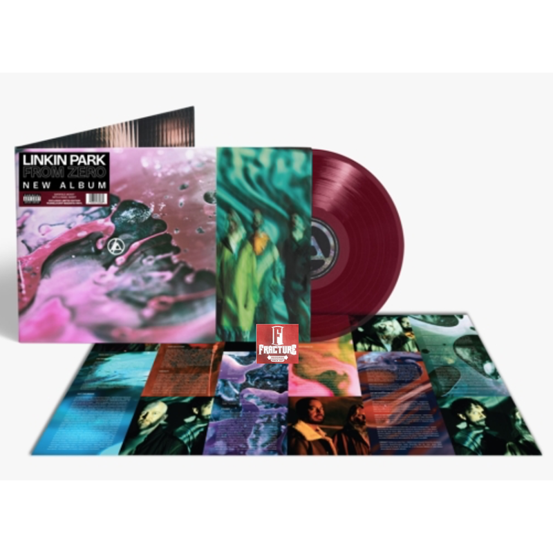 LINKIN PARK – FROM ZERO VINYL TRANSLUCENT MAGENTA