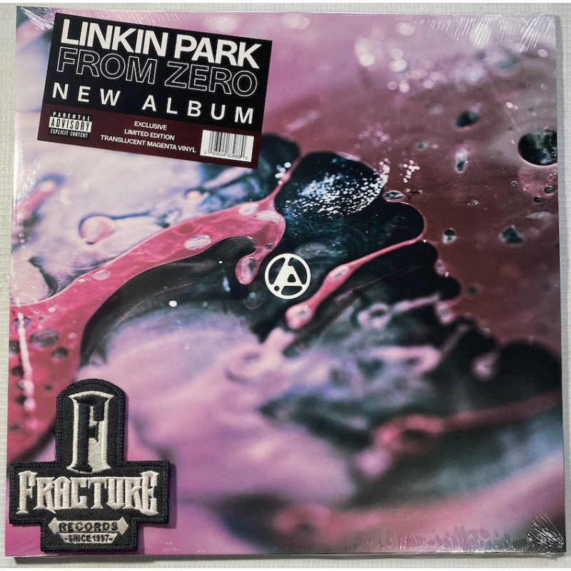 LINKIN PARK – FROM ZERO VINYL TRANSLUCENT MAGENTA 093624839880