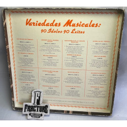 VARIEDADES MUSICALES: 90 IDOLOS - 90 ÉXITOS VINYL-BOX