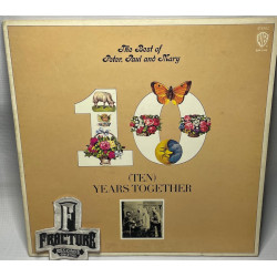 PETER, PAUL AND MARY – THE BEST OF PETER, PAUL AND MARY (TEN) YEARS TOGETHER VINYL BSK-3105