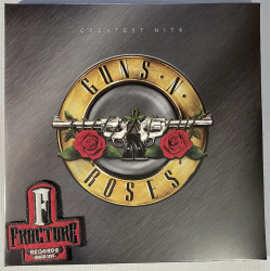 GUNS N' ROSES – GREATEST HITS VINYL RED/BLACK SPLATTER 602475171836