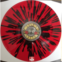 GUNS N' ROSES – GREATEST HITS VINYL RED/BLACK SPLATTER 602475171836