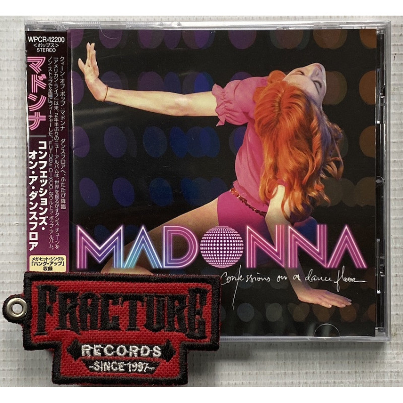 MADONNA – CONFESSIONS ON A DANCE FLOOR CD JAPONES 4943674059911