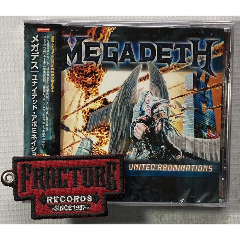 MEGADETH ‎– UNITED ABOMINATIONS CD JAPONES 4527583006725