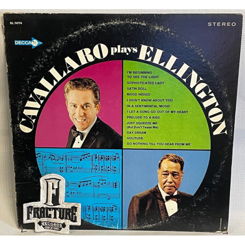 CARMEN CAVALLARO – CAVALLARO PLAYS ELLINGTON VINYL DL-74774