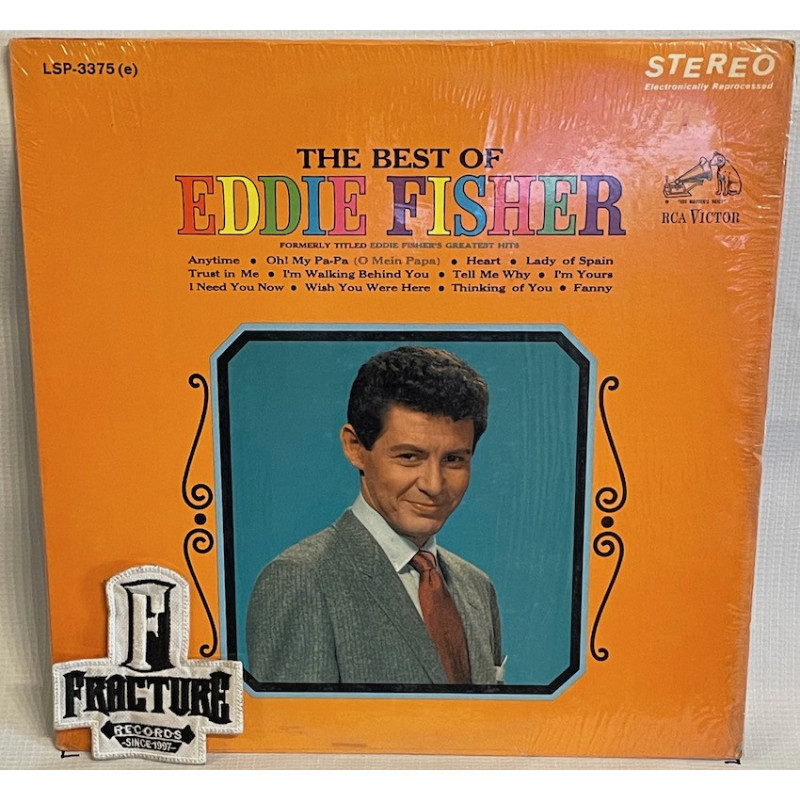 EDDIE FISHER – THE BEST OF EDDIE FISHER VINYL LSP-3375