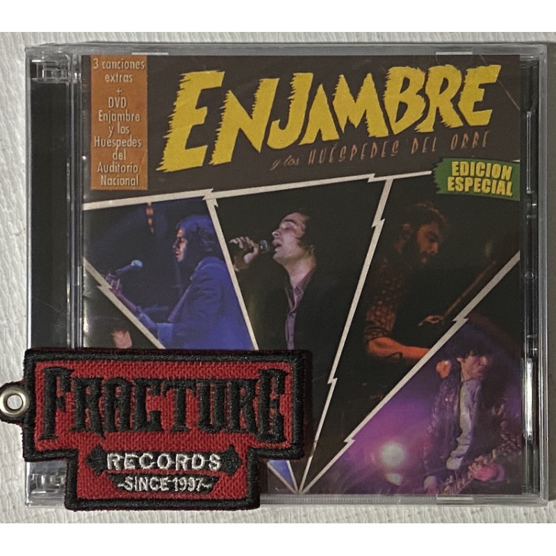 ENJAMBRE – Y LOS HUÉSPEDES DEL ORBE CD/DVD 5099995895628