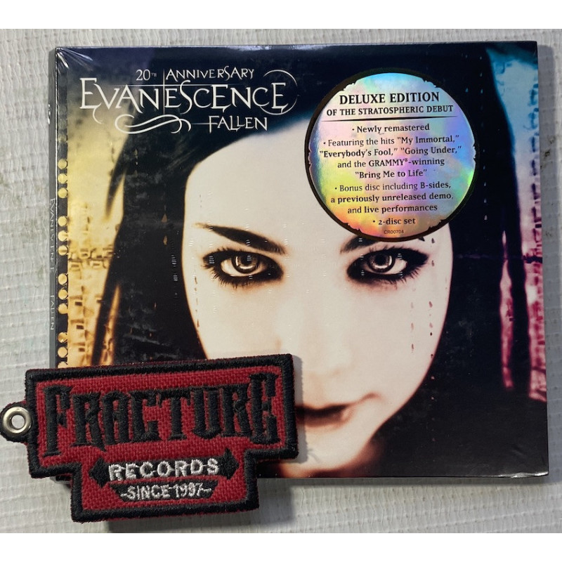 EVANESCENCE – FALLEN DELUXE EDITION, 20TH ANNIVERSARY EDITION 2CD 888072545434