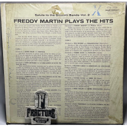 FREDDY MARTIN – SALUTE TO THE SMOOTH BANDS VOL. 2 - FREDDY MARTIN PLAYS THE HITS VINYL