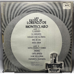 LUPE REYES, LOS HERMANOS PRADO – LOS EXITOS DE LORENZO DE MONTECLARO VINYL