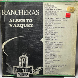 ALBERTO VÁZQUEZ – RANCHERAS 3 VINYLOS