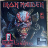 IRON MAIDEN - SENJUTSU RED & BLACK MARBLE 3VINYL 0190296718632