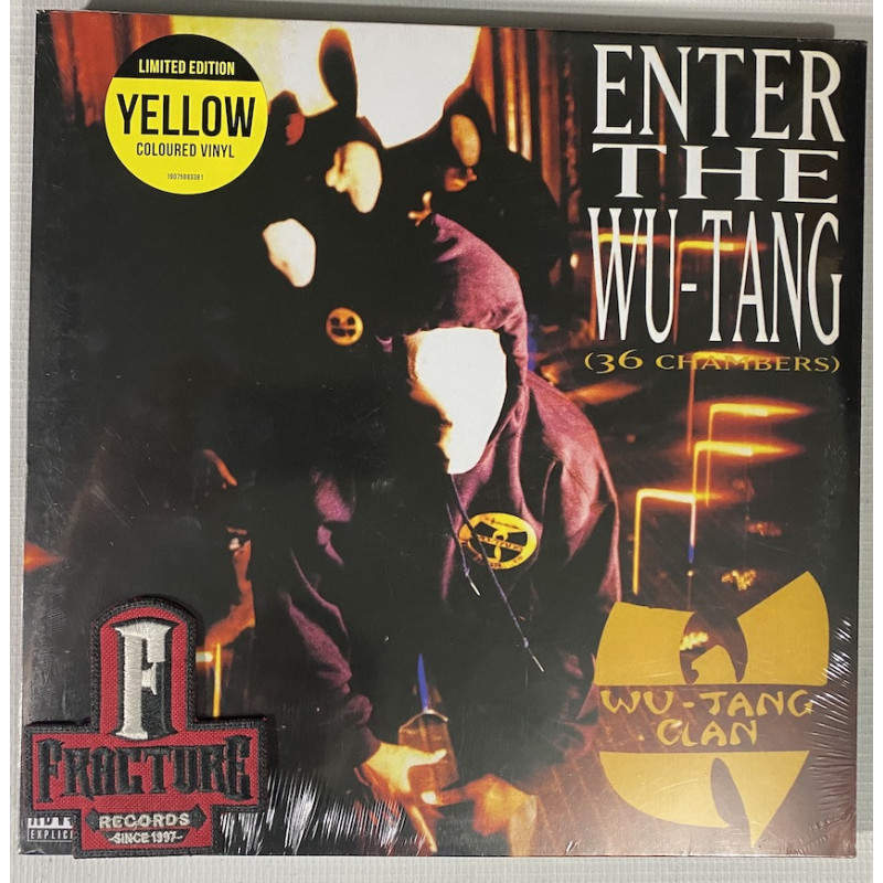 WU-TANG CLAN – ENTER THE WU-TANG (36 CHAMBERS) VINYL YELLOW 190758833811