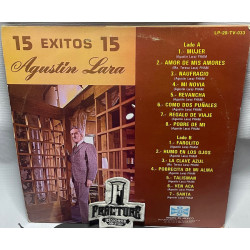 AGUSTIN LARA – 15 EXITOS DE AGUSTÍN LARA SU VOZ SU PIANO Y SUS CANCIONES VINYL