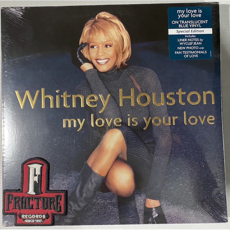 WHITNEY HOUSTON – MY LOVE IS YOUR LOVE VINYL TEAL  196587146719