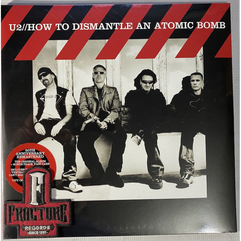 U2 – HOW TO DISMANTLE AN ATOMIC BOMB VINYL REMASTERED, 20TH ANNIVERSARY 602465532982