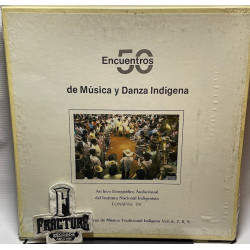 50 ENCUENTROS DE MUSICA Y DANZA TRADICIONAL INDIGENA VINYL BOX