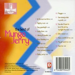 MUNGO JERRY – THE BEST OF MUNGO JERRY CD