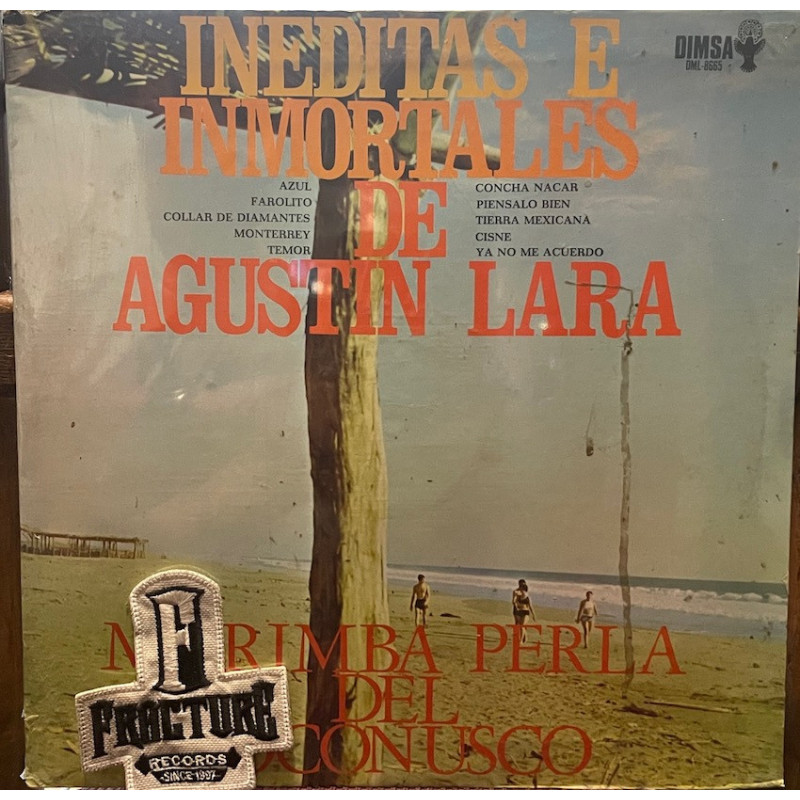 MARIMBA PERLA DEL SOCONUSCO - INEDITAS E INMORTALES DE AGUSTIN LARA VINYL