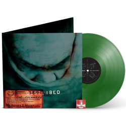 DISTURBED – THE SICKNESS VINYL GREEN, 25TH ANNIVERSARY 093624843283