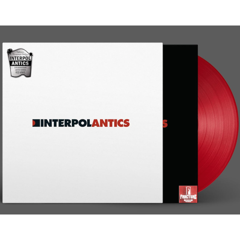 INTERPOL ‎– ANTICS VINYL RED 20TH ANNIVERSARY 744861061694