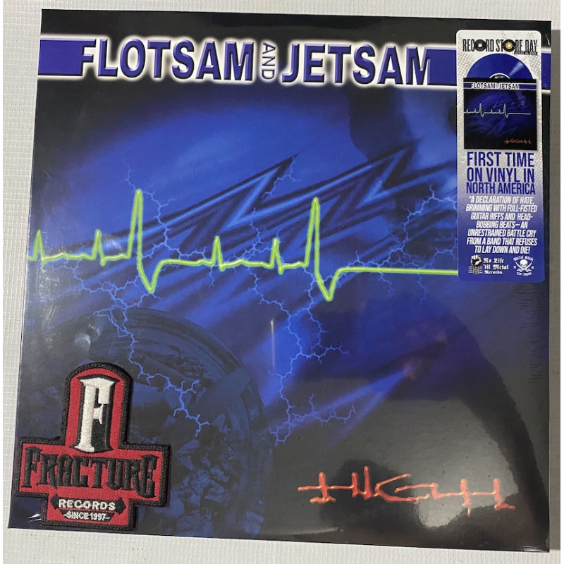 FLOTSAM & JETSAM - HIGH VINYL BLUE RSD 2025 0647625471374 FLOTSAM & JETSAM - HIGH VINYL BLUE RSD 2025 0647625471374