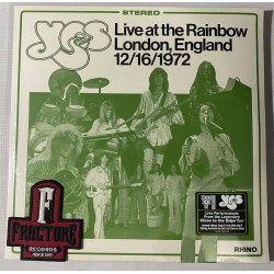 YES - LIVE AT THE RAINBOW, LONDON, ENGLAND 12/16/1972  VINYL RSD 2025 0603497819140