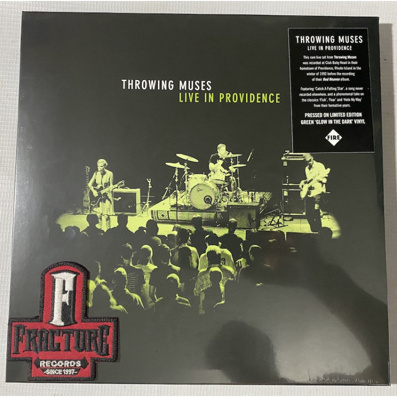 THROWING MUSES - LIVE IN PROVIDENCE VINYL GLOW IN THE DARK GREEN RSD 2025 0809236177919