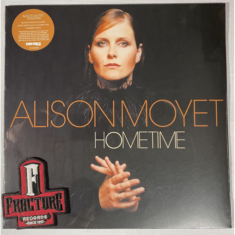 ALISON MOYET - HOMETIME VINYL GOLD RSD 2025 0711297512588 ALISON MOYET - HOMETIME VINYL GOLD RSD 2025 0711297512588
