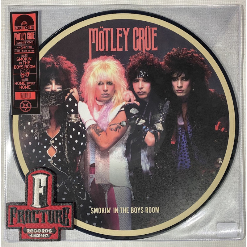MOTLEY CRUE - SMOKIN' IN THE BOYS ROOM / HOME SWEET HOME VINYL PICTURE DISC SINGLE RSD 2025 4099964138382 MOTLEY CRUE - SMOKIN' IN THE BOYS ROOM / HOME SWEET HOME VINYL PICTURE DISC SINGLE RSD 2025 4099964138382