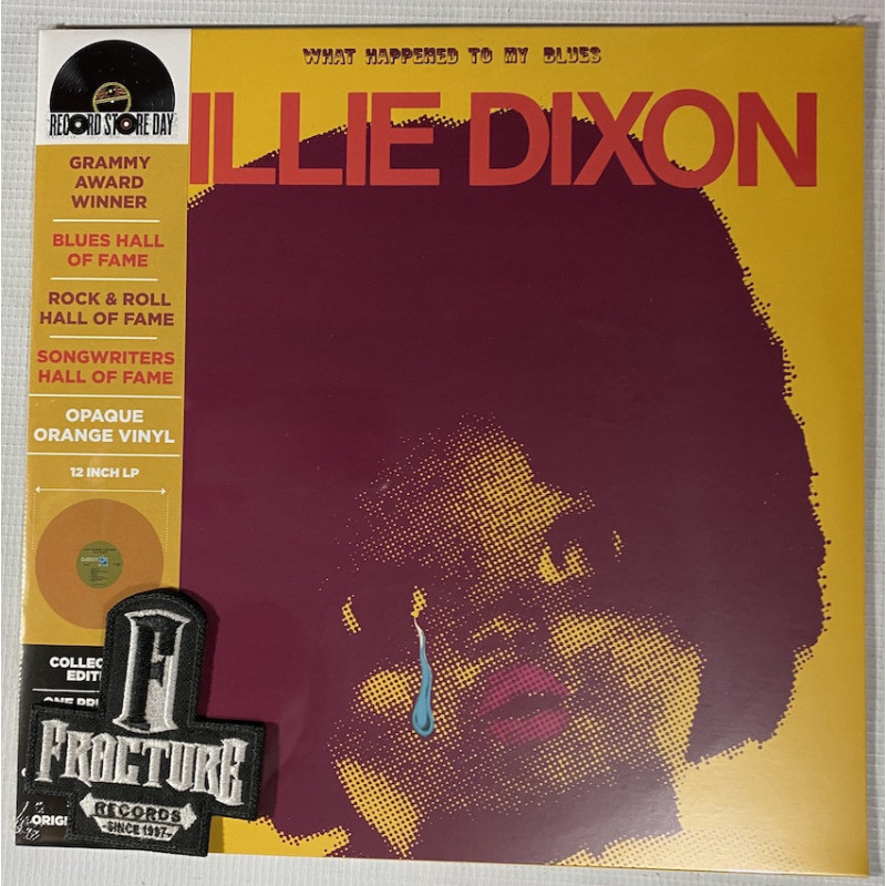 WILLIE DIXON - WHAT HAPPENED TO MY BLUES VINYL BRIGHT ORANGE RSD 2025 0819514012825 WILLIE DIXON - WHAT HAPPENED TO MY BLUES VINYL BRIGHT ORANGE RSD 2025 0819514012825