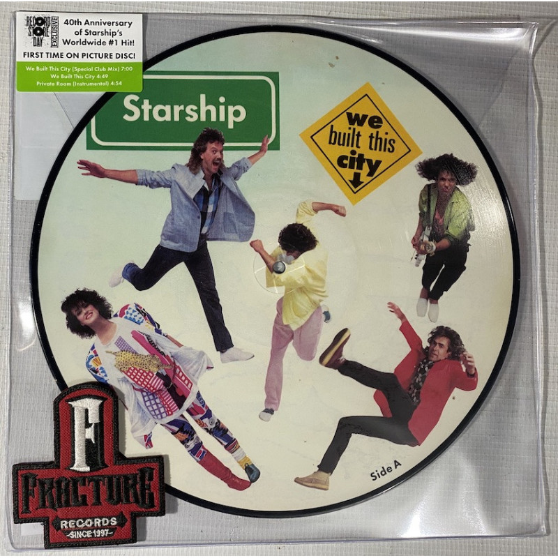 STARSHIP - WE BUILT THIS CITY VINYL PICTURE DISC RSD 2025 0603497818952 STARSHIP - WE BUILT THIS CITY VINYL PICTURE DISC RSD 2025 0603497818952