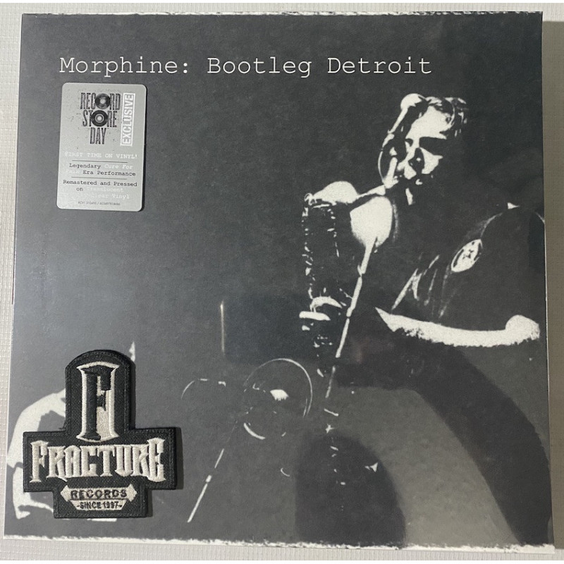 MORPHINE - BOOTLEG DETROIT VINYL TRANSLUCENT MILKY CLEAR RSD 2025 0603497818686 MORPHINE - BOOTLEG DETROIT VINYL TRANSLUCENT MILKY CLEAR RSD 2025 0603497818686
