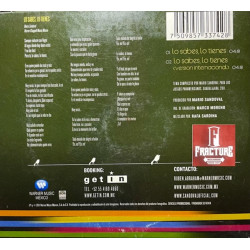 SANDOVAL - LO SABES, LO TIENES CD