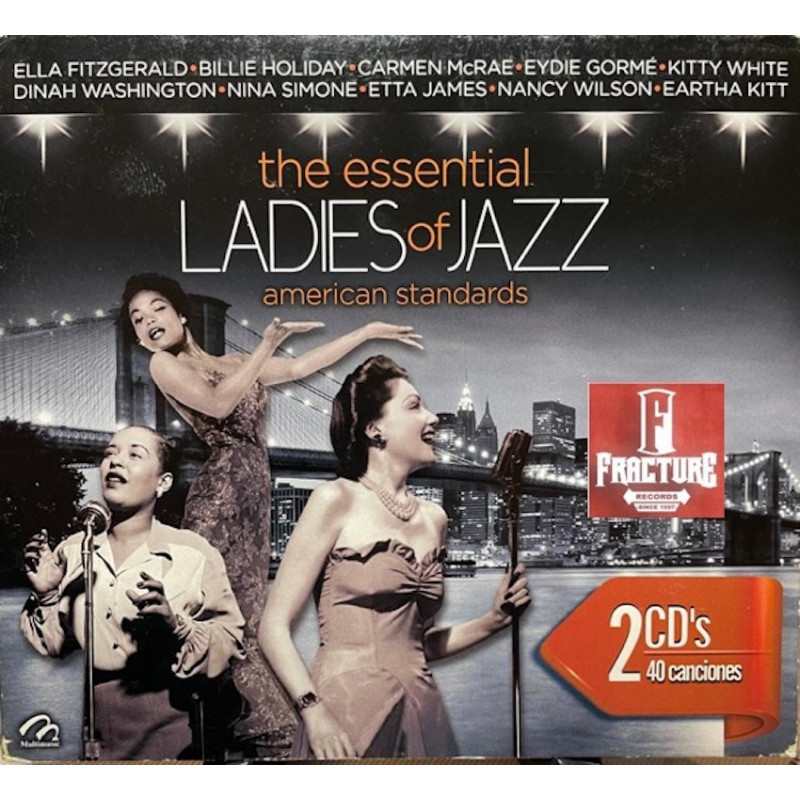 THE ESSENTIAL LADIES OF JAZZ AMERICAN STANDARDS 2CDS 7509979104069 THE ESSENTIAL LADIES OF JAZZ AMERICAN STANDARDS 2CDS 7509979104069
