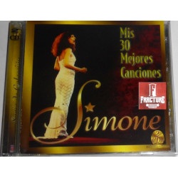 SIMONE – LAS 30 MEJORES CANCIONES EN ESPAÑOL Y PORTUGUÉS CD 7509948808929