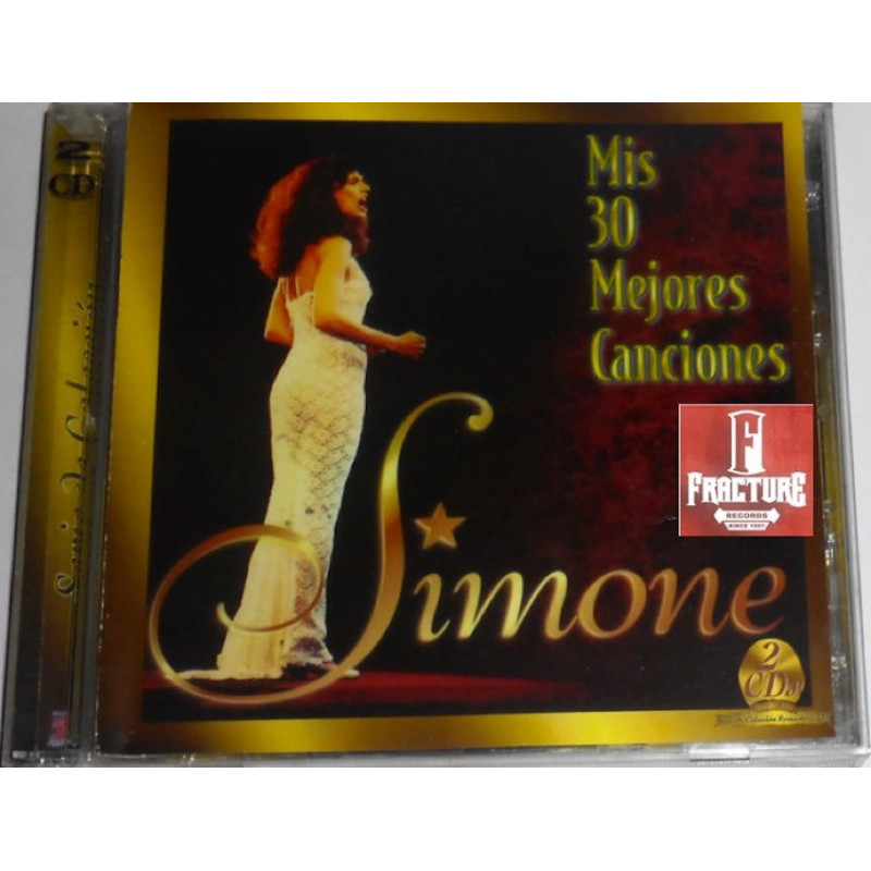 SIMONE – LAS 30 MEJORES CANCIONES EN ESPAÑOL Y PORTUGUÉS CD 7509948808929 SIMONE – LAS 30 MEJORES CANCIONES EN ESPAÑOL Y PORTUGUÉS CD 7509948808929