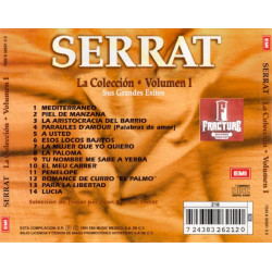 JOAN MANUEL SERRAT – SERRAT LA COLECCION - VOLUMEN I - SUS GRANDES EXITOS CD